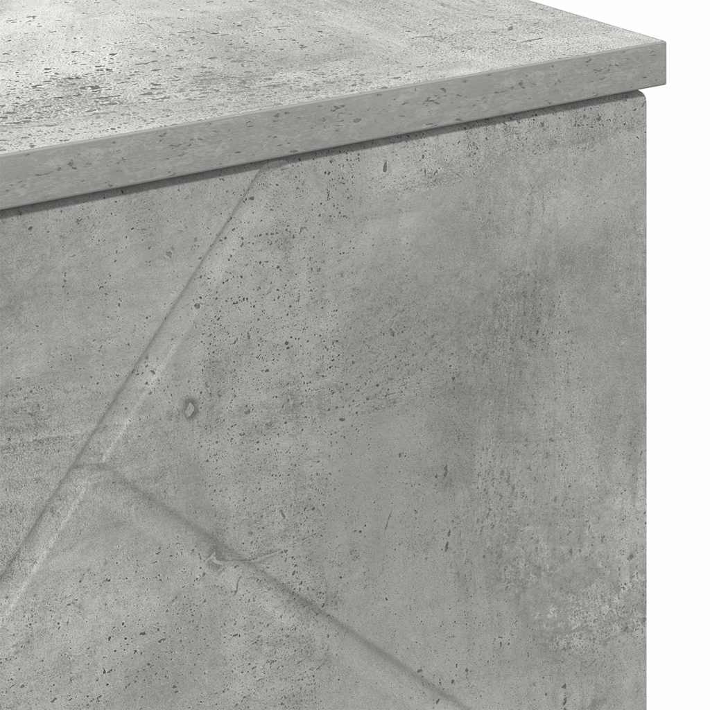 Badeværelsesskab Beton Grå 60 x 35 x 80 cm