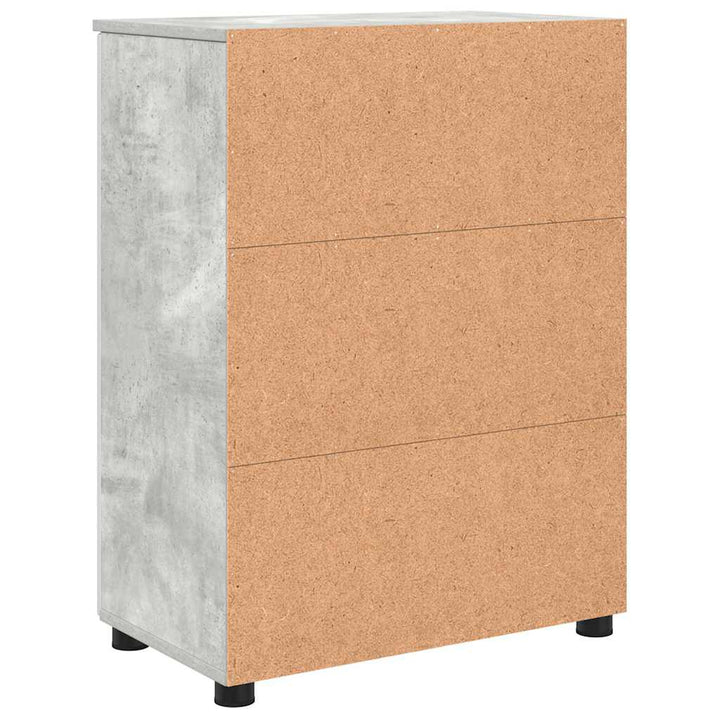 Badeværelsesskab Beton Grå 60 x 35 x 80 cm