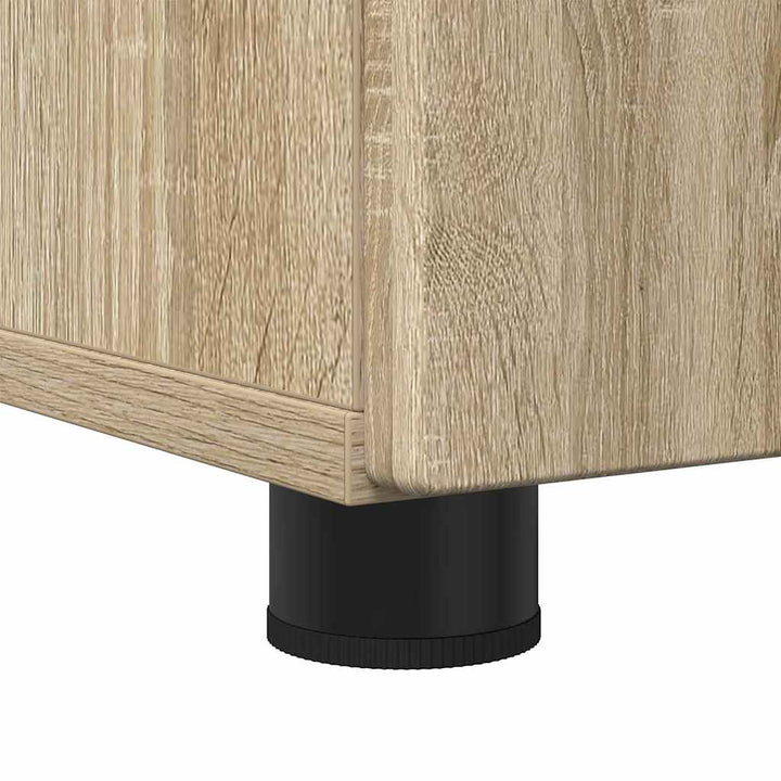 Badeværelsesskab med opbevaring Sonoma eg 30 x 35 x 95 cm