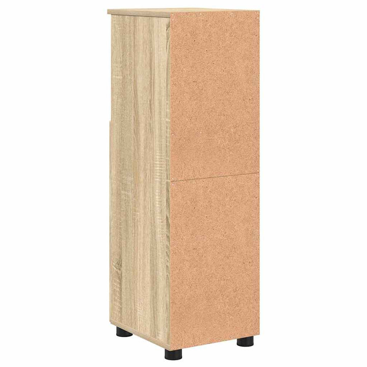 Badeværelsesskab med opbevaring Sonoma eg 30 x 35 x 95 cm