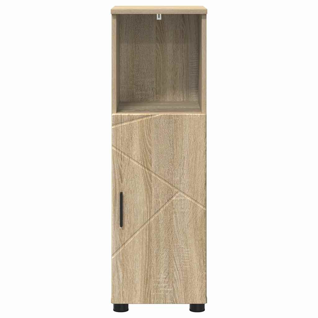 Badeværelsesskab med opbevaring Sonoma eg 30 x 35 x 95 cm