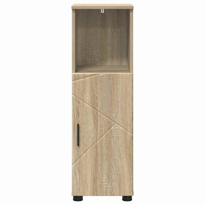 Badeværelsesskab med opbevaring Sonoma eg 30 x 35 x 95 cm