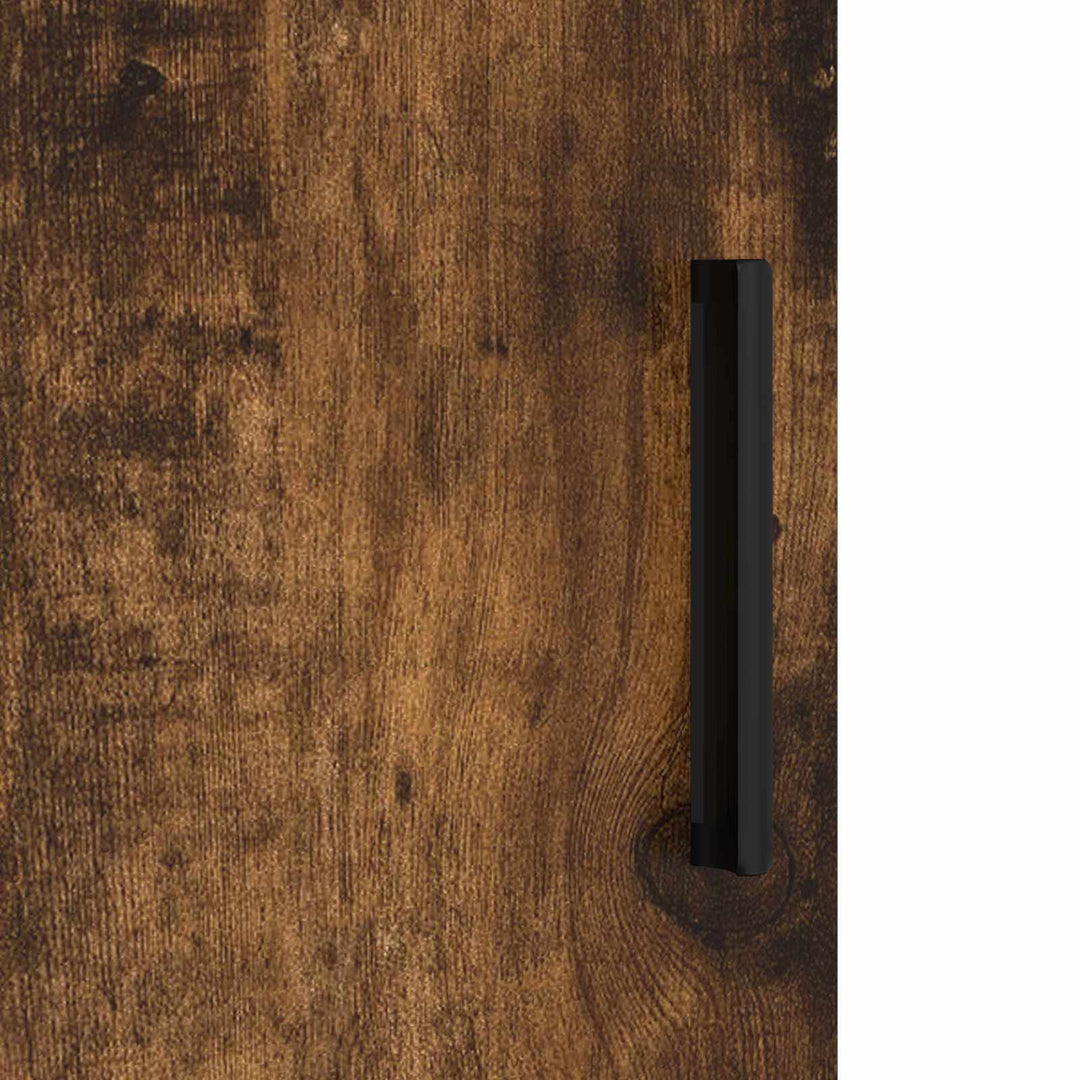 Badeværelsesskab med opbevaring Røget eg 30 x 35 x 192 cm