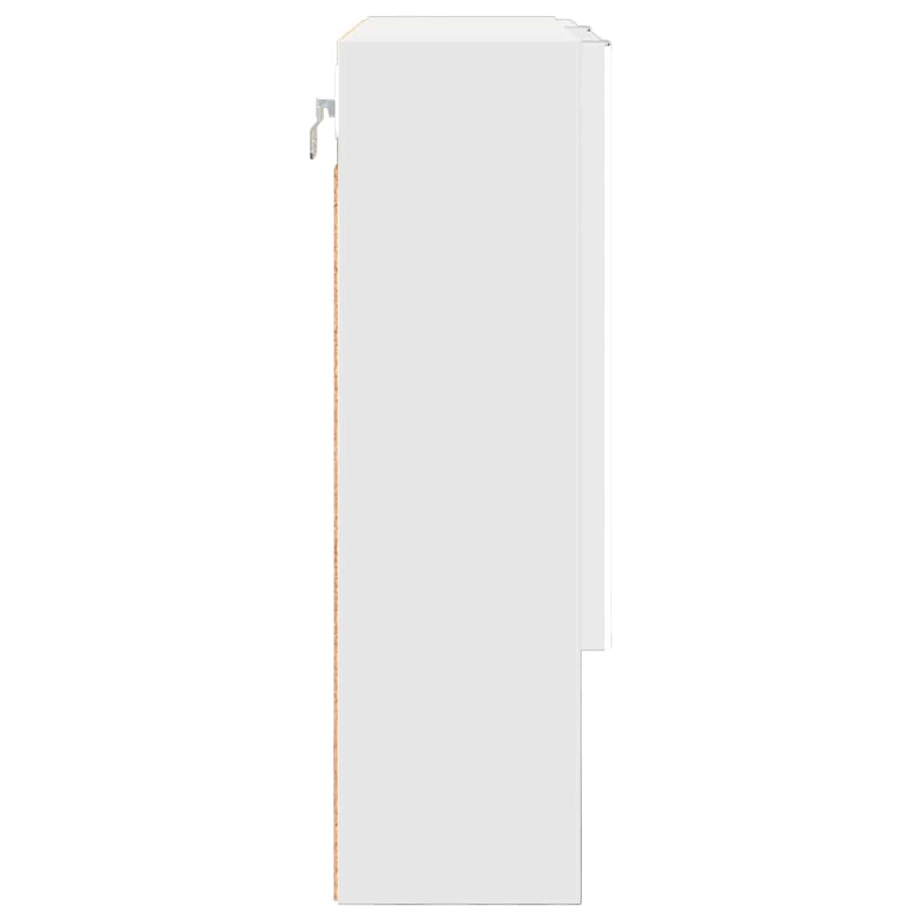 Spejlskab Hvid 59 x 17 x 55 cm Konstrueret træ