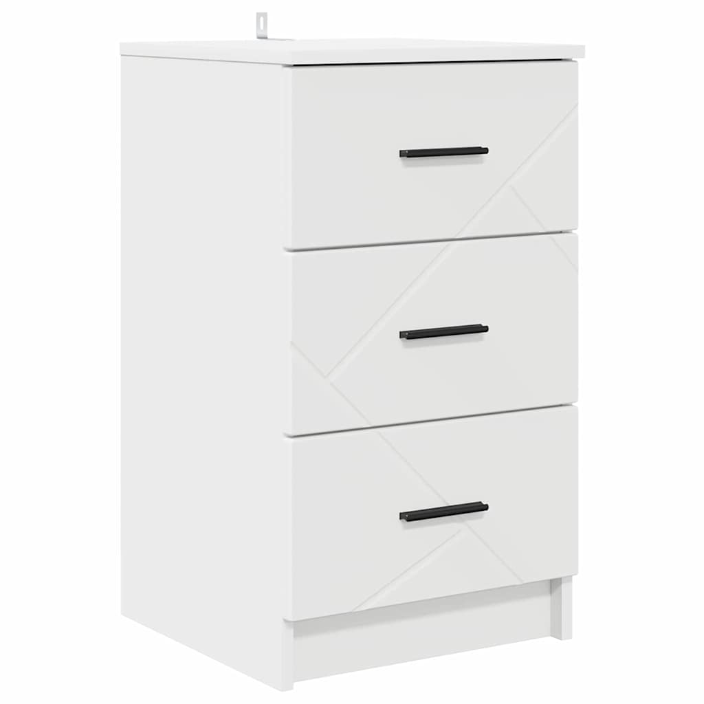 Natskab Hvid 38 x 38 x 66 cm Konstrueret træ