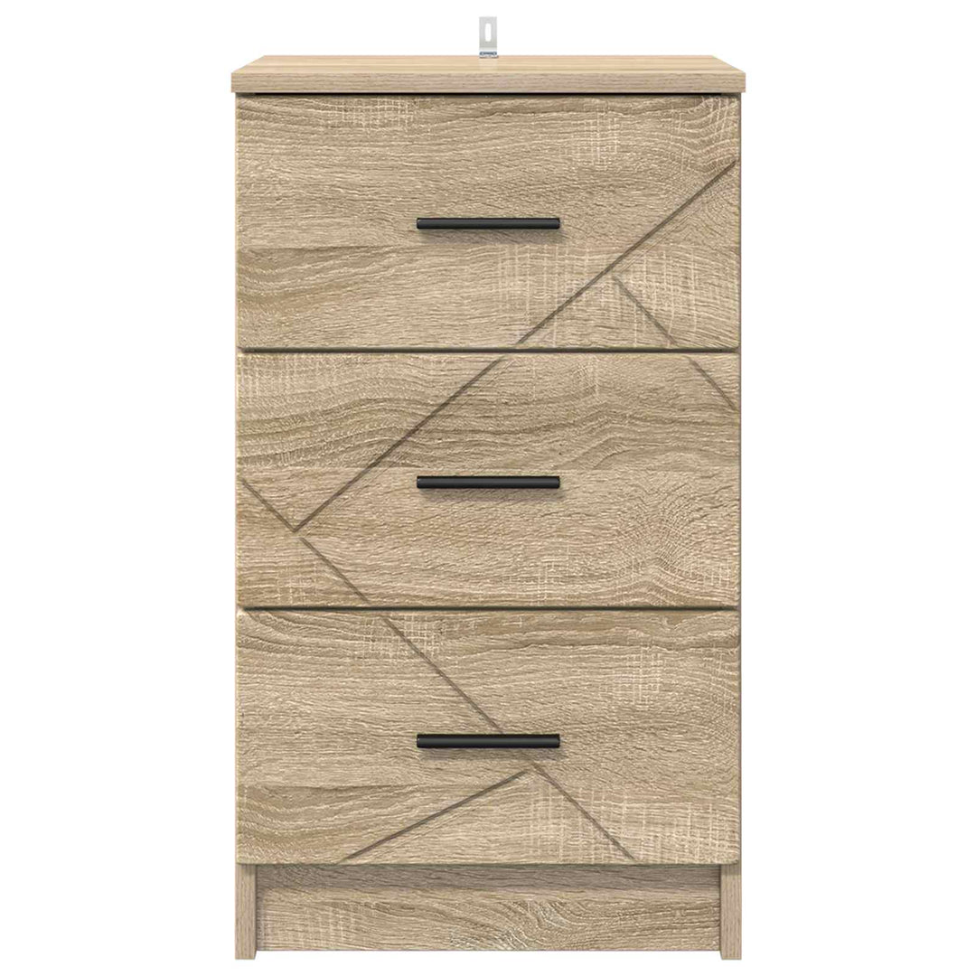 Natskab Sonoma-eg 38 x 38 x 66 cm Konstrueret træ