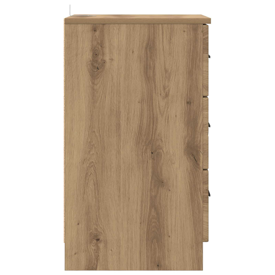 Natskab artisan eg 38 x 38 x 66 cm Konstrueret træ