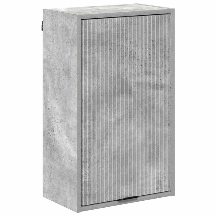 Badeværelsesskab Vægmonteret Beton Grå 39 x 23,5 x 65 cm