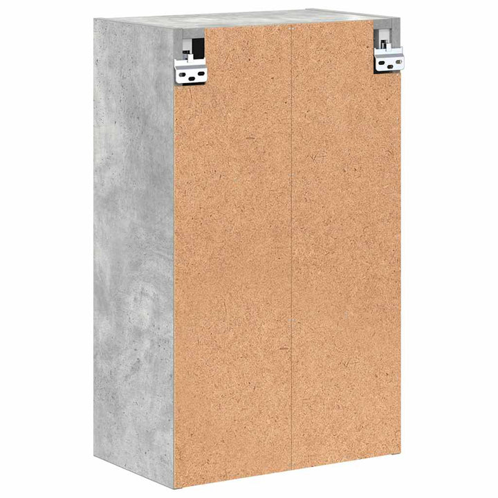 Badeværelsesskab Vægmonteret Beton Grå 39 x 23,5 x 65 cm