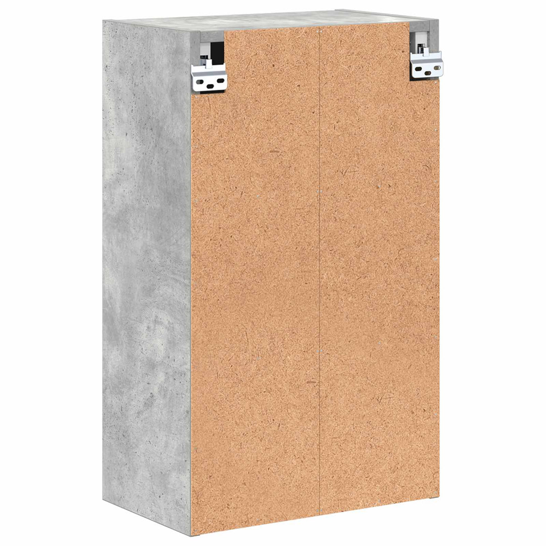 Badeværelsesskab Vægmonteret Beton Grå 39 x 23,5 x 65 cm