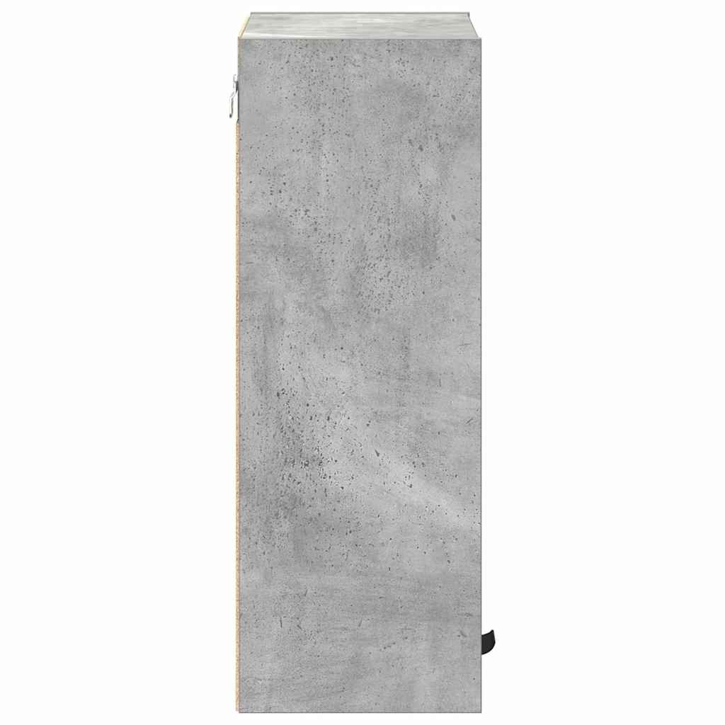 Badeværelsesskab Vægmonteret Beton Grå 39 x 23,5 x 65 cm