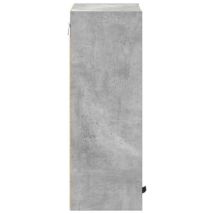 Badeværelsesskab Vægmonteret Beton Grå 39 x 23,5 x 65 cm