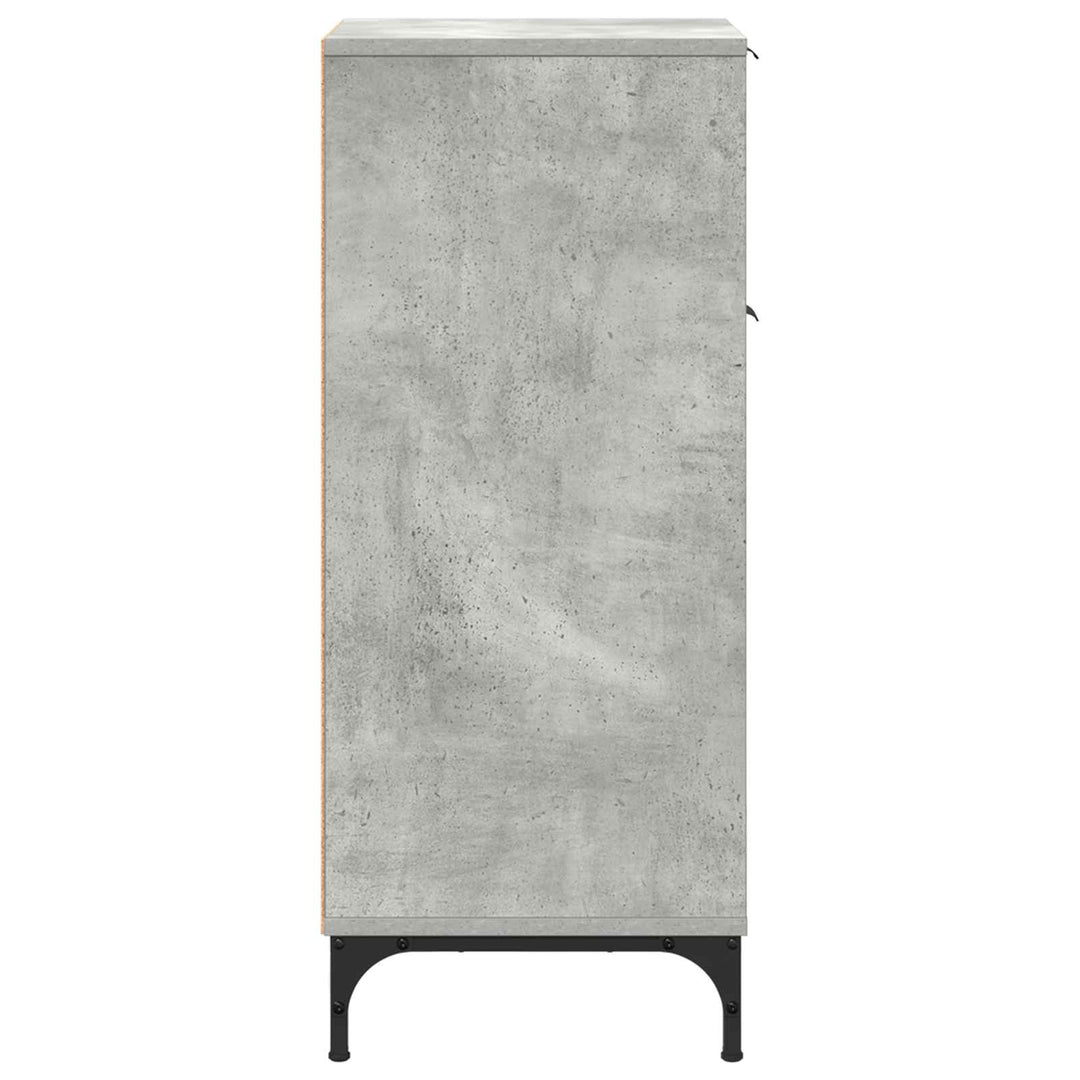 Badeværelsesskab med skuffe med dør Beton Grå 39,5 x 36 x 88 cm