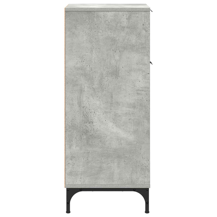 Badeværelsesskab med skuffe med dør Beton Grå 39,5 x 36 x 88 cm