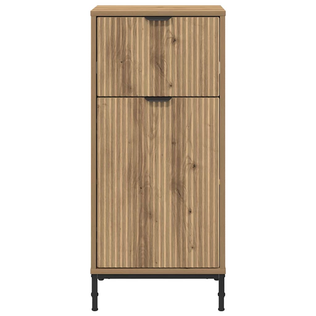 Badeværelsesskab med skuffe Artisan Egetræ 39,5 x 36 x 88 cm