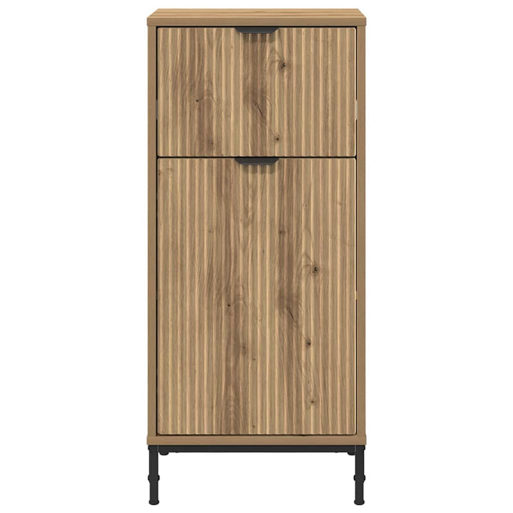 Badeværelsesskab med skuffe Artisan Egetræ 39,5 x 36 x 88 cm