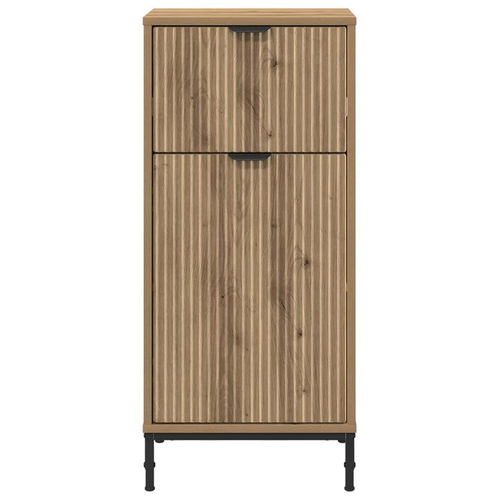 Badeværelsesskab med skuffe Artisan Egetræ 39,5 x 36 x 88 cm