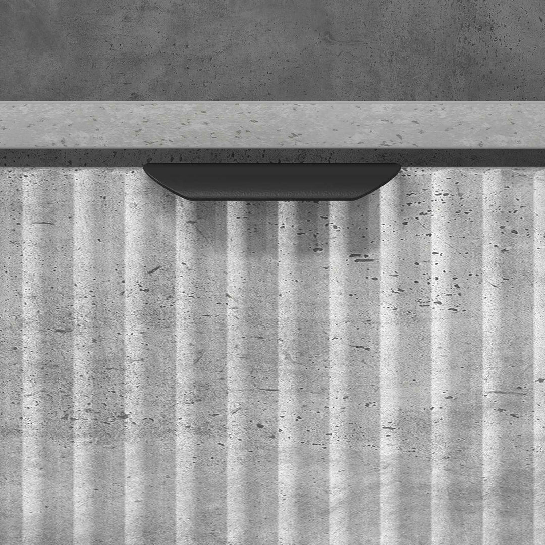 Badeværelsesskab med skuffe Beton Grå 31,5 x 33 x 190 cm