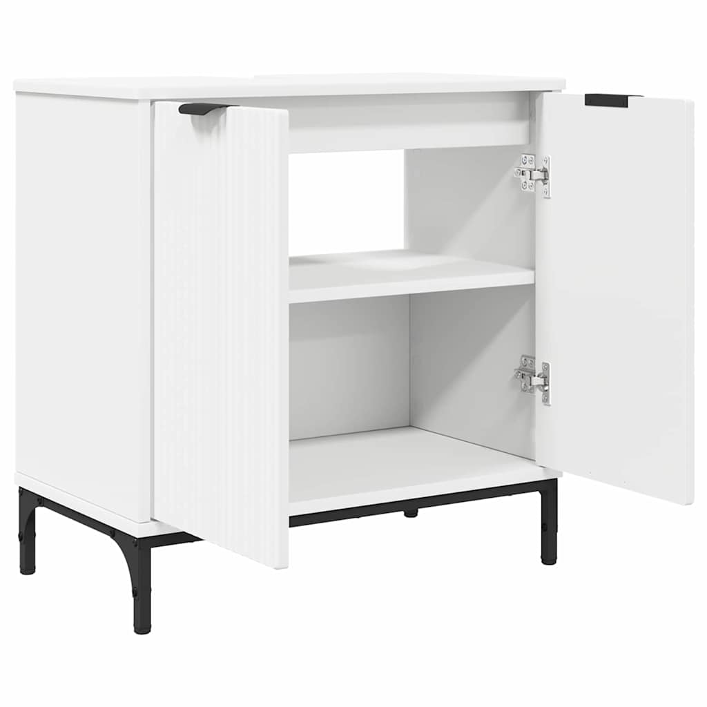 Badeværelsesskabsunder Hvid 60,5 x 33,5 x 61 cm Konstrueret træ