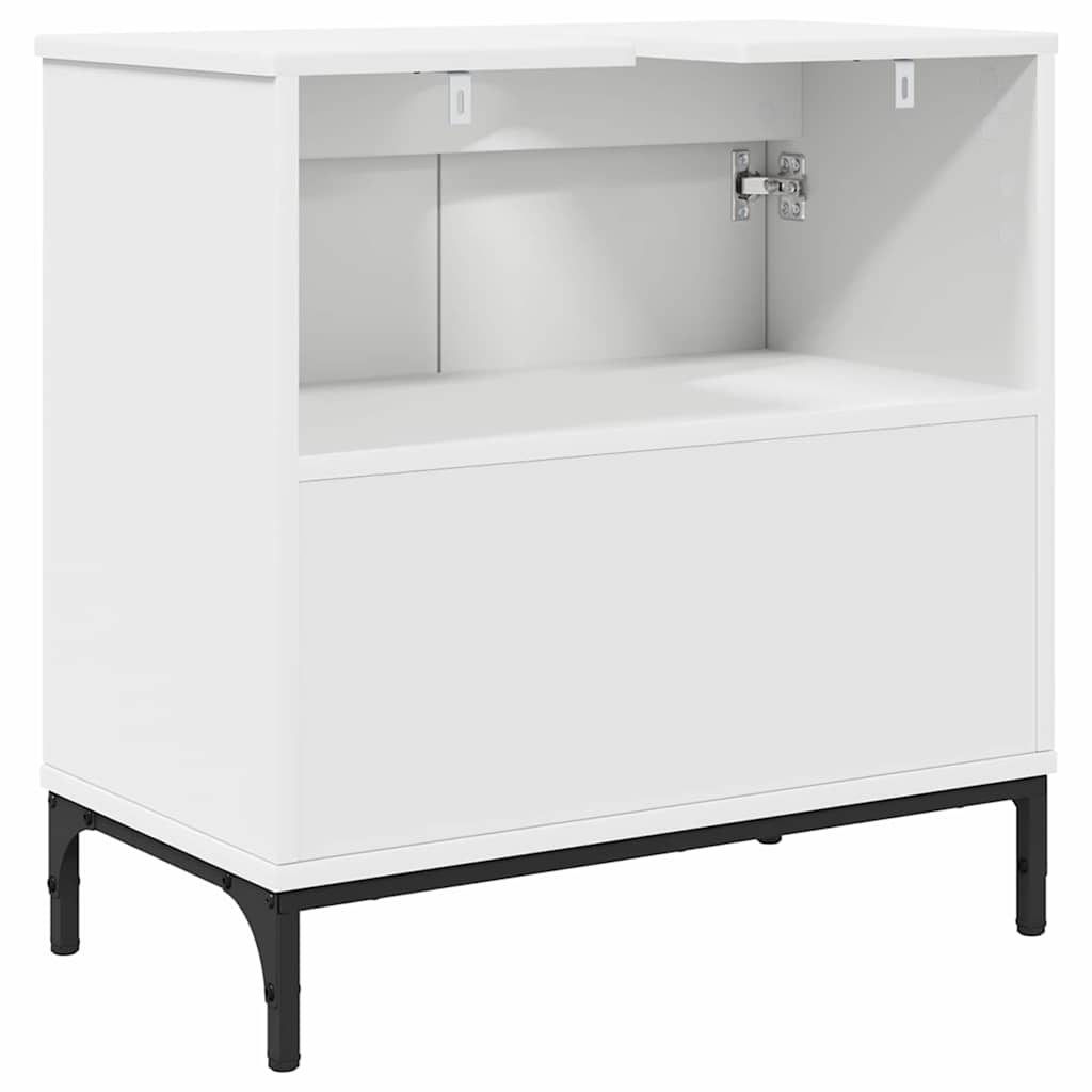 Badeværelsesskabsunder Hvid 60,5 x 33,5 x 61 cm Konstrueret træ