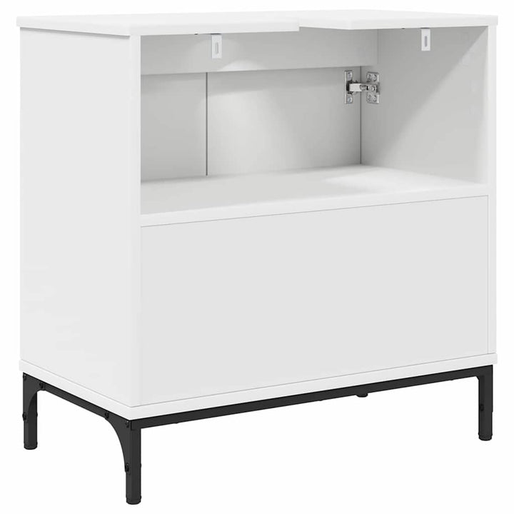 Badeværelsesskabsunder Hvid 60,5 x 33,5 x 61 cm Konstrueret træ