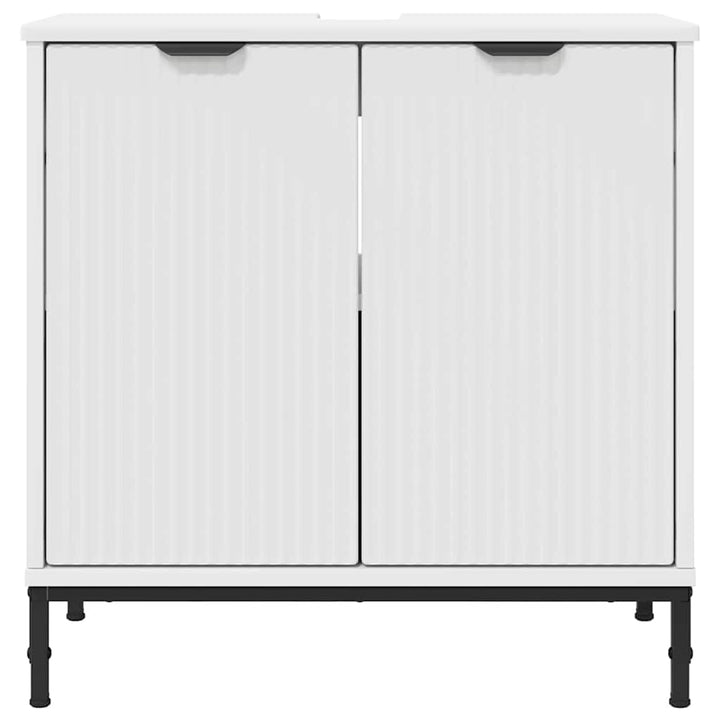 Badeværelsesskabsunder Hvid 60,5 x 33,5 x 61 cm Konstrueret træ