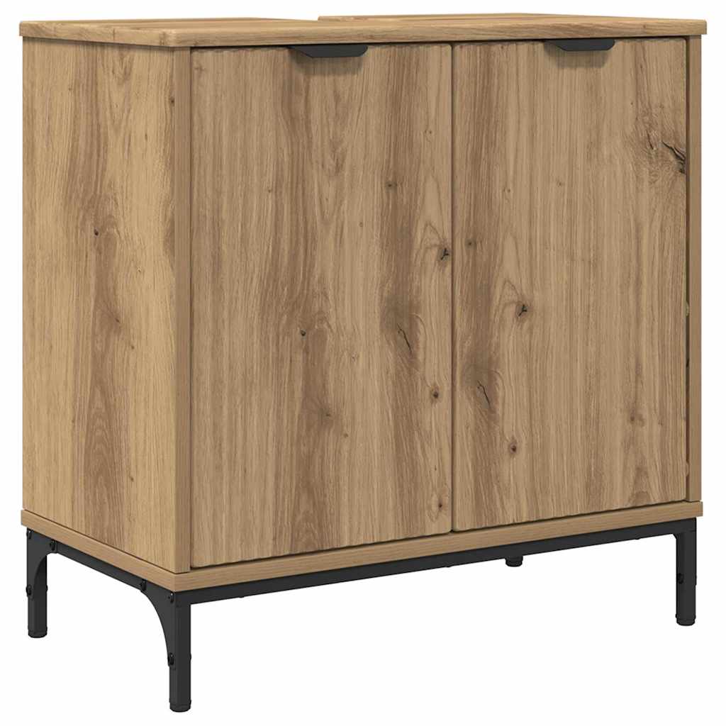 Badeværelsesskabsunder Artisan Egetræ 60,5 x 33,5 x 61 cm