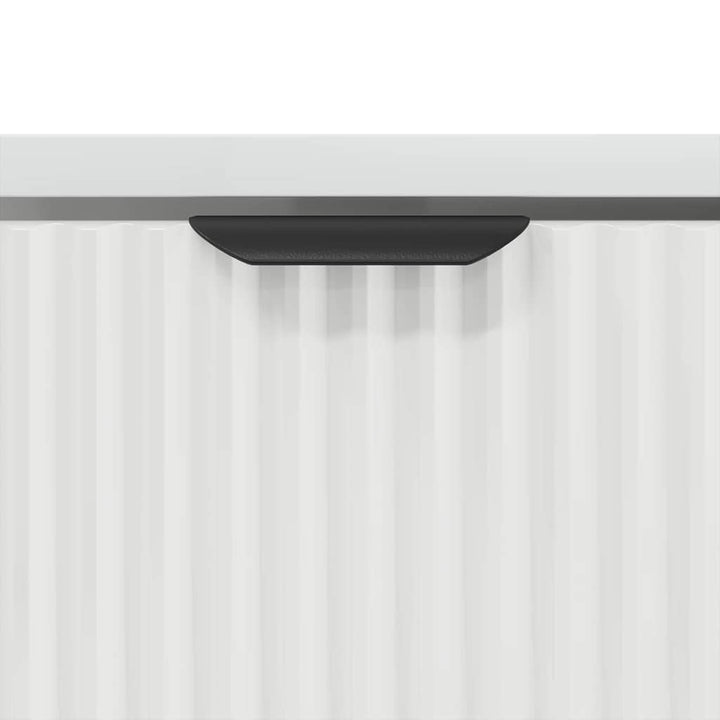 Sofabord med skuffe Hvid 90 x 49 x 46 cm Konstrueret træ