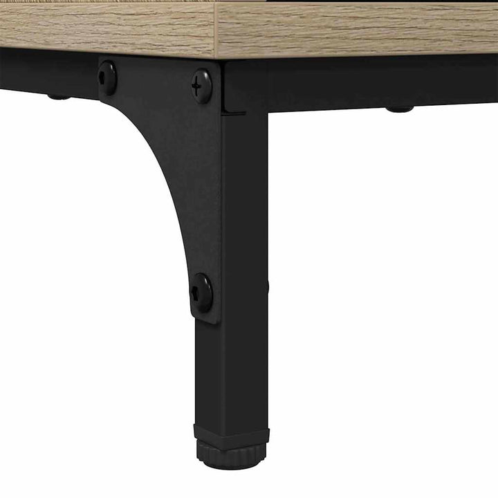 Sofabord med skuffe Sonoma eg 90 x 49 x 46 cm Konstrueret træ