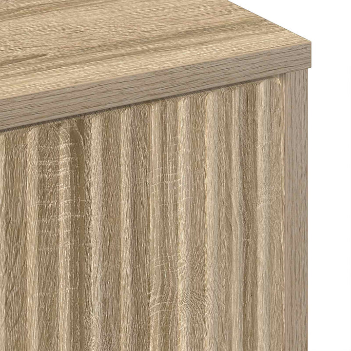 Sofabord med skuffe Sonoma eg 90 x 49 x 46 cm Konstrueret træ
