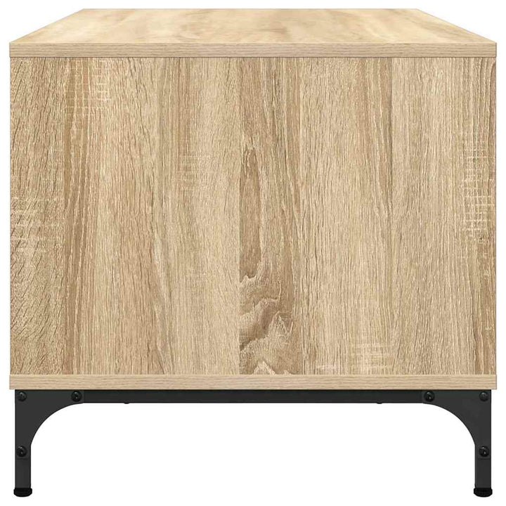 Sofabord med skuffe Sonoma eg 90 x 49 x 46 cm Konstrueret træ