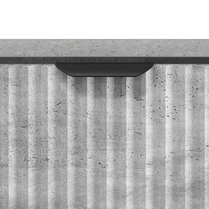 Sofabord med skuffe Beton Grå 90 x 49 x 46 cm Konstrueret træ