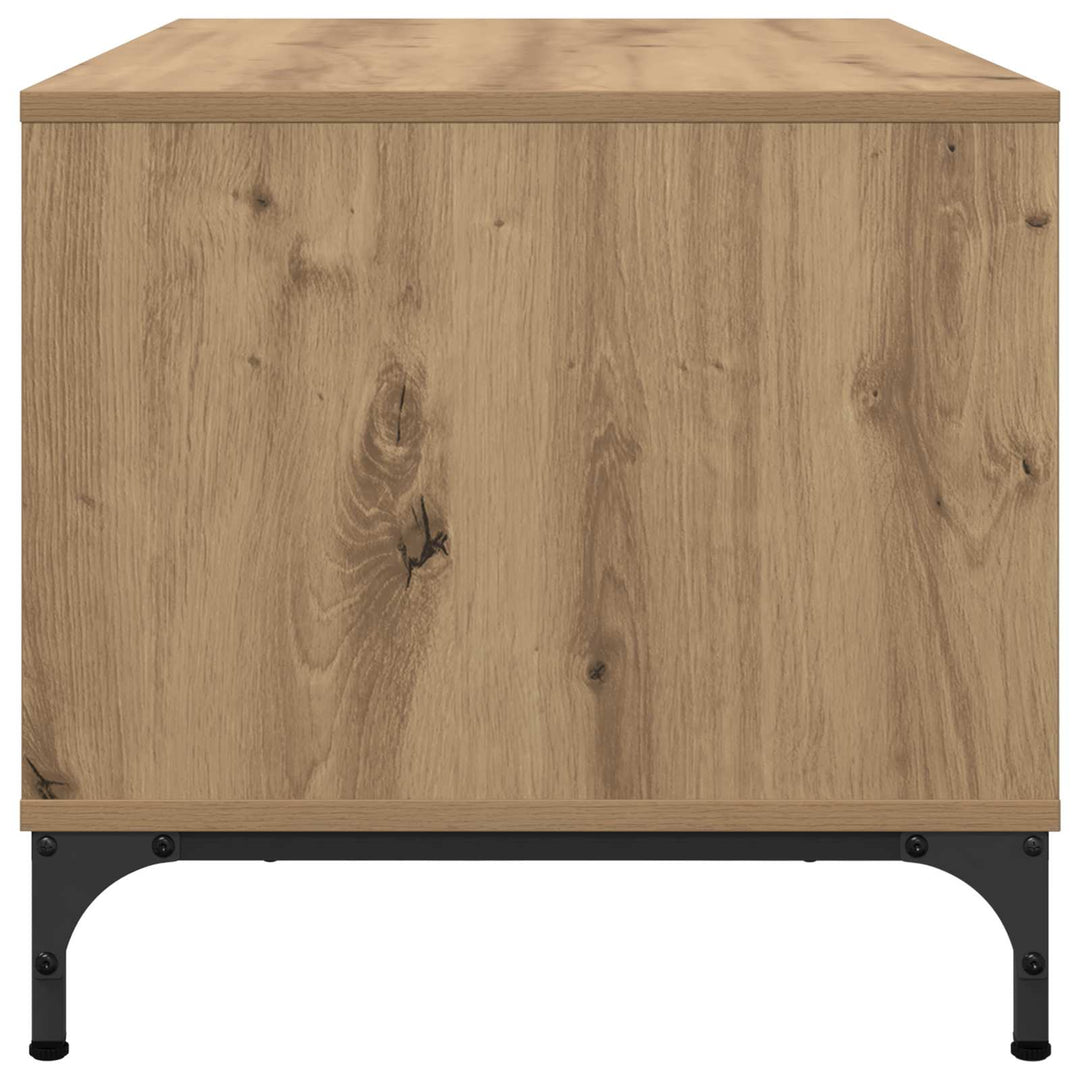 Sofabord Artisan Egetræ 90 x 49 x 46 cm Konstrueret træ