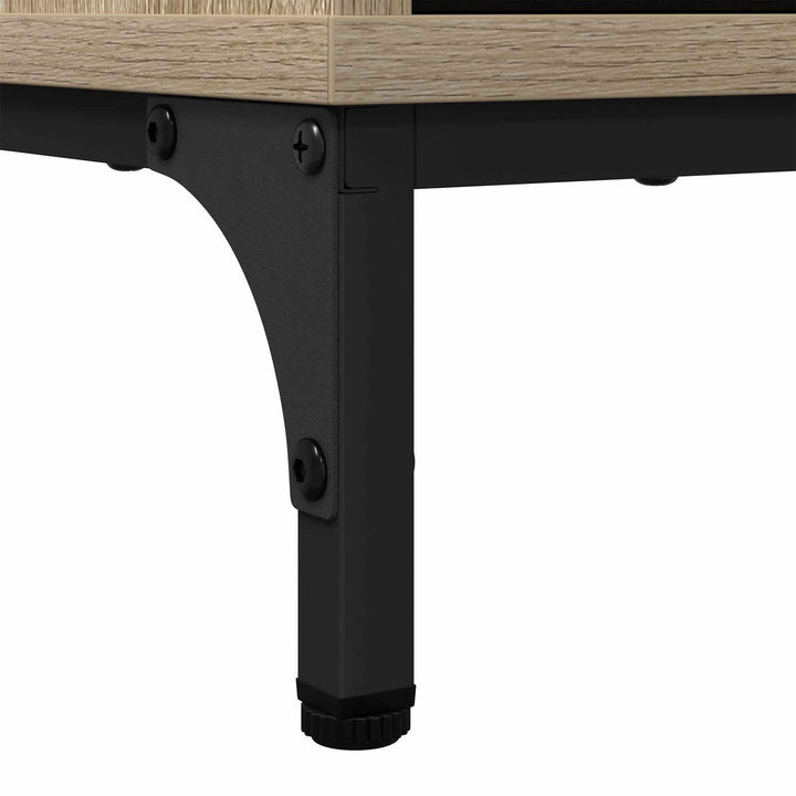 Sideboard Sonoma eg 89,5 x 33 x 82 cm Konstrueret træ