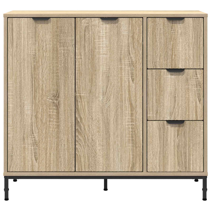 Sideboard Sonoma eg 89,5 x 33 x 82 cm Konstrueret træ
