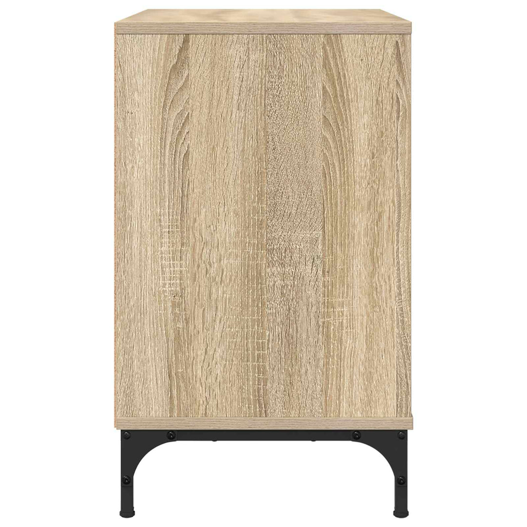 Sengebord Sonoma-eg 63.5 x 36 x 61 cm Konstrueret træ