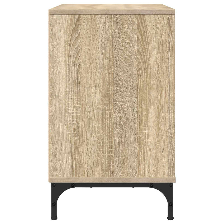 Sengebord Sonoma-eg 63.5 x 36 x 61 cm Konstrueret træ