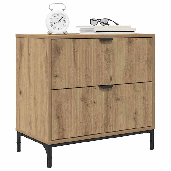 Sengebord artisan eg 63.5 x 36 x 61 cm Konstrueret træ