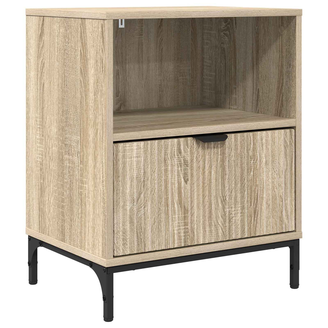 Natskab med skuffe Sonoma-eg 49 x 36 x 61 cm Konstrueret træ