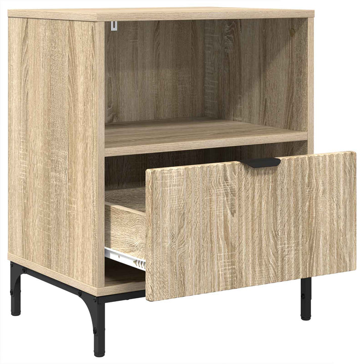 Natskab med skuffe Sonoma-eg 49 x 36 x 61 cm Konstrueret træ
