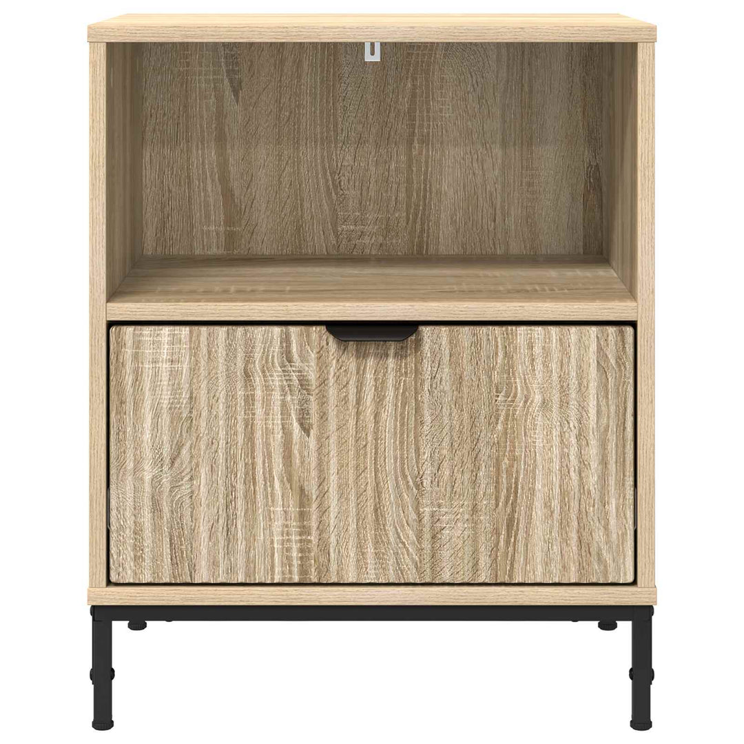 Natskab med skuffe Sonoma-eg 49 x 36 x 61 cm Konstrueret træ