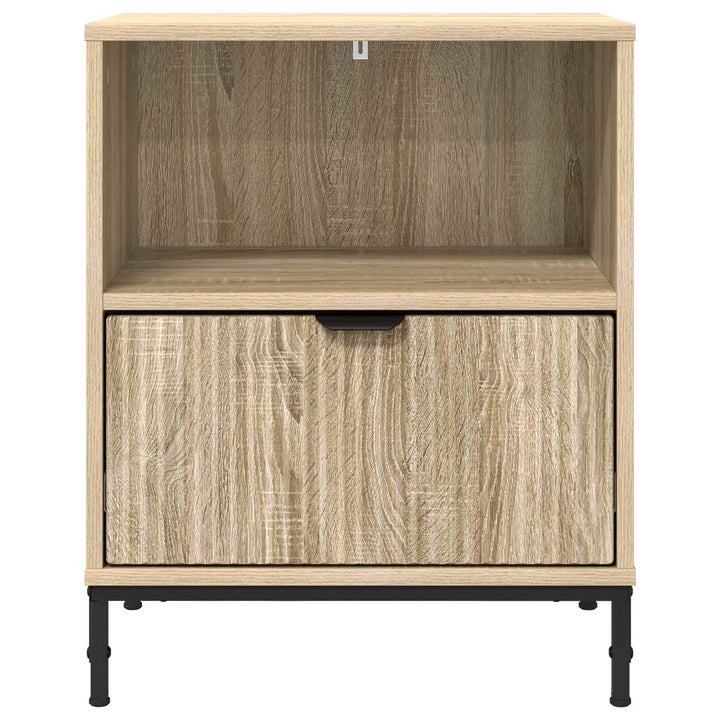 Natskab med skuffe Sonoma-eg 49 x 36 x 61 cm Konstrueret træ