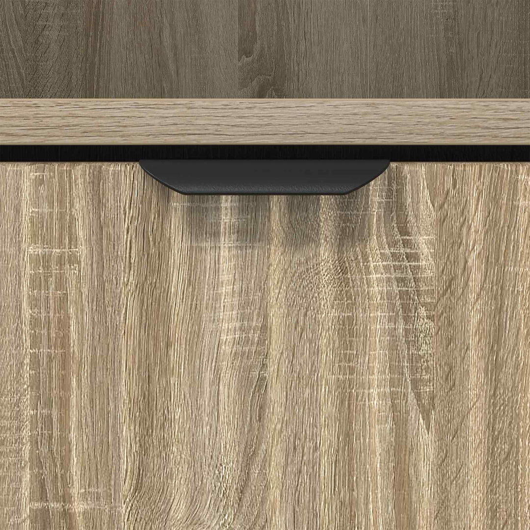 Natskab 2 pcs Sonoma-eg 49 x 36 x 61 cm Konstrueret træ