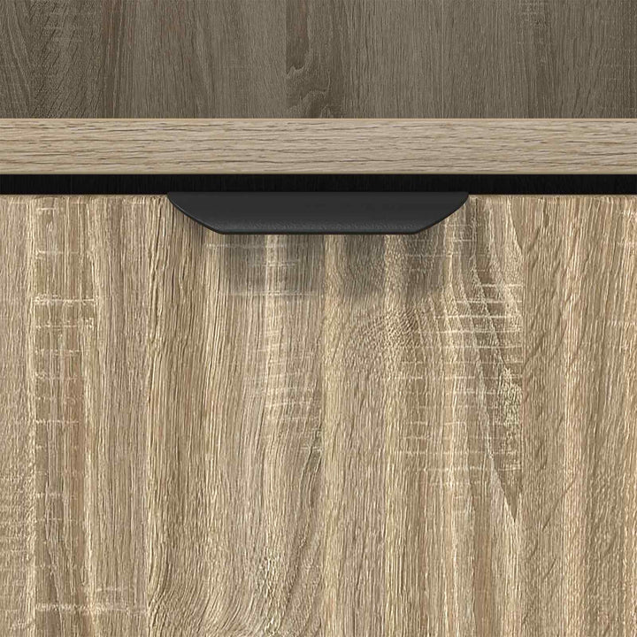 Natskab 2 pcs Sonoma-eg 49 x 36 x 61 cm Konstrueret træ