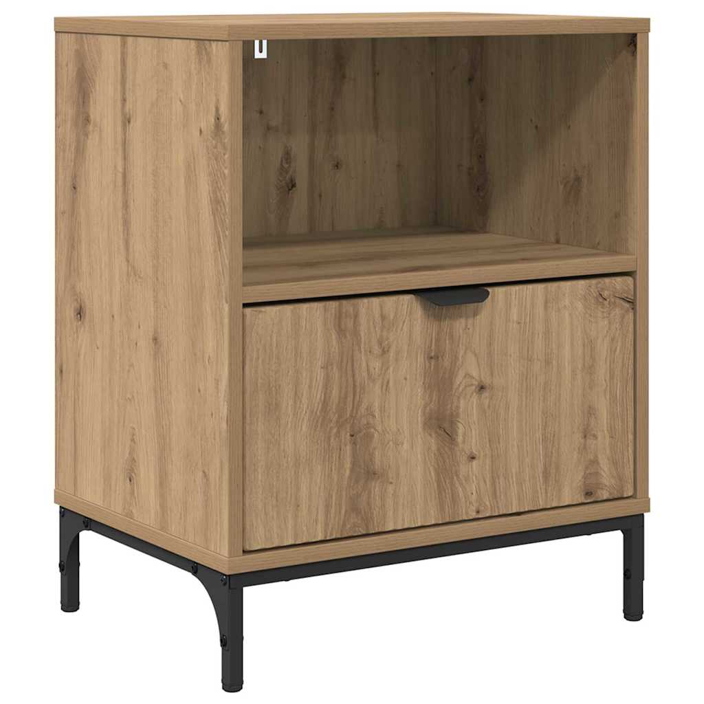 Natskab med skuffe artisan eg 49 x 36 x 61 cm Konstrueret træ
