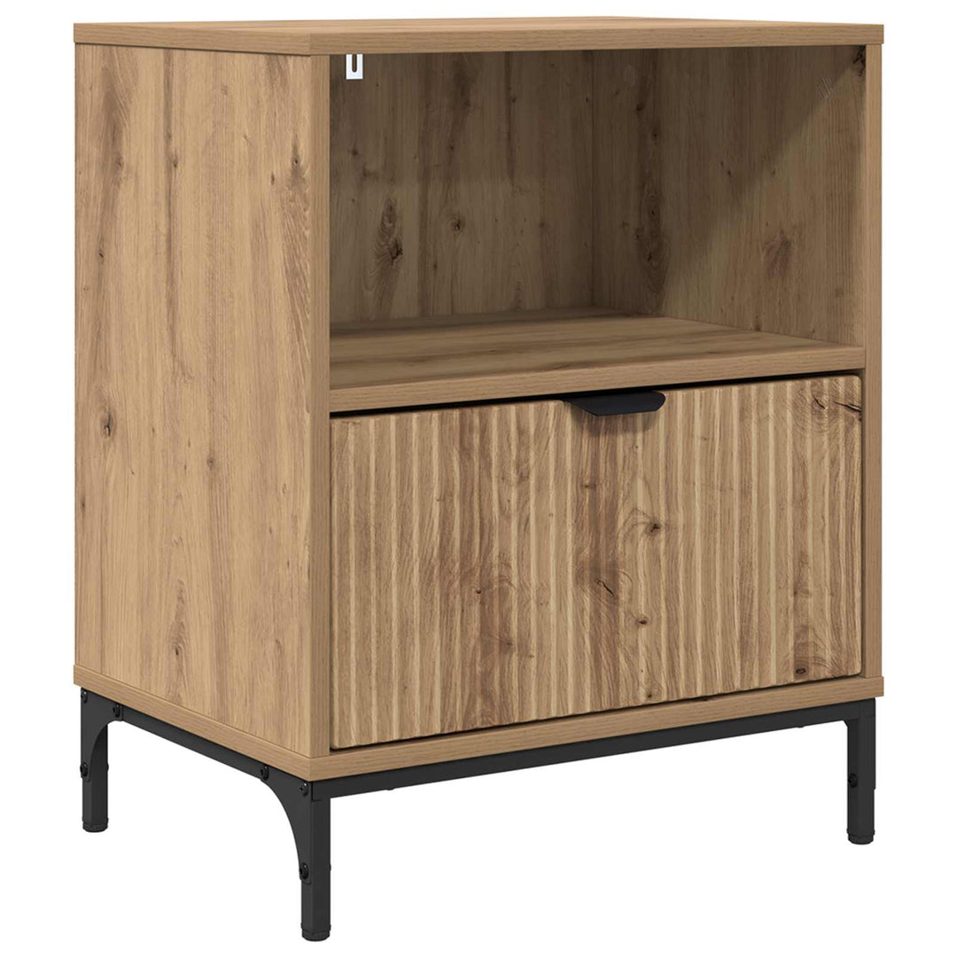 Natskab med skuffe artisan eg 49 x 36 x 61 cm Konstrueret træ