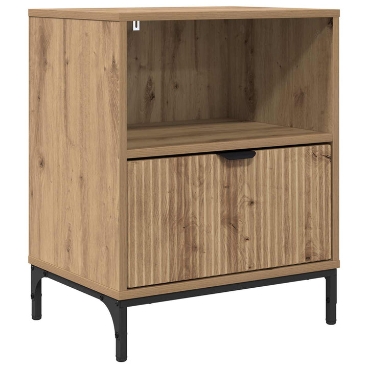 Natskab med skuffe artisan eg 49 x 36 x 61 cm Konstrueret træ