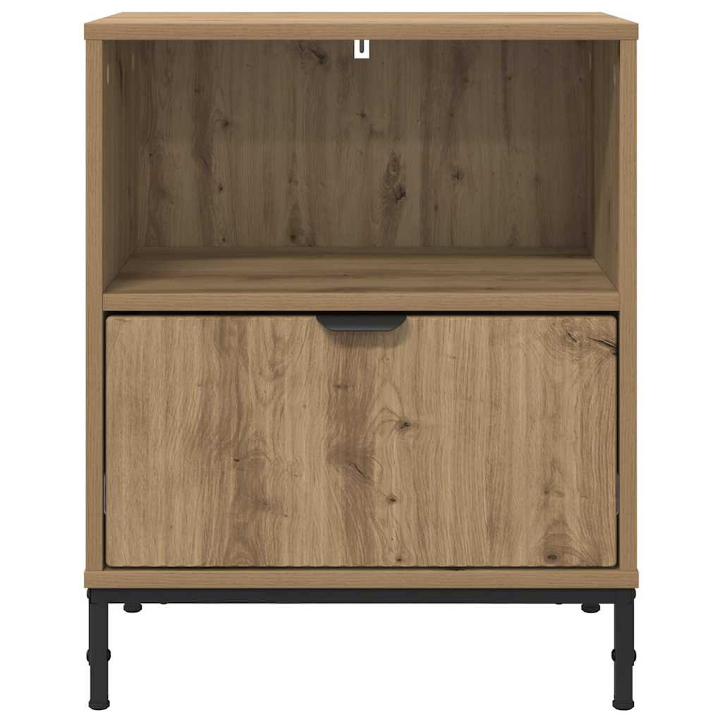 Natskab med skuffe artisan eg 49 x 36 x 61 cm Konstrueret træ