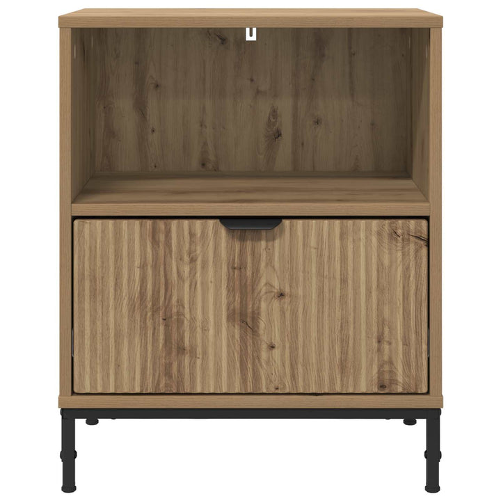 Natskab med skuffe artisan eg 49 x 36 x 61 cm Konstrueret træ