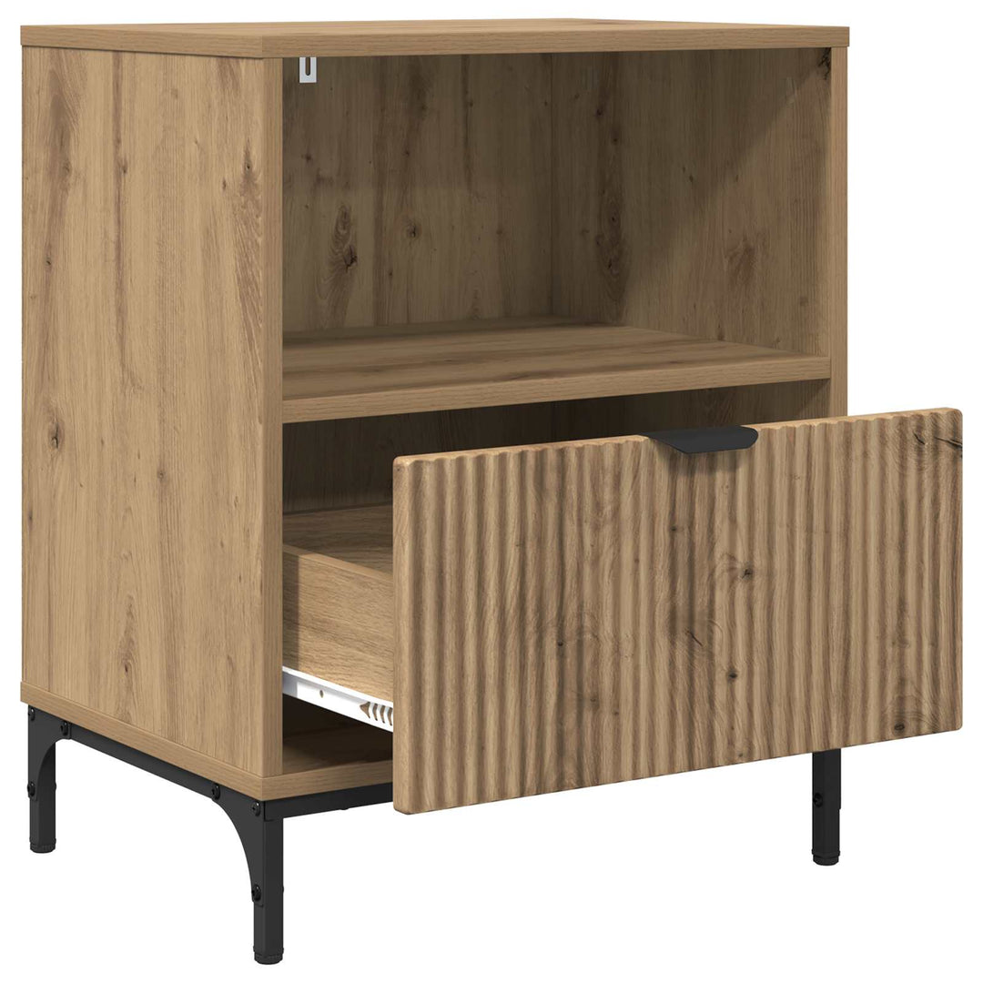 Natskab 2 pcs artisan eg 49 x 36 x 61 cm Konstrueret træ